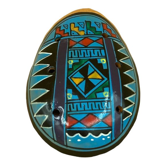 Peruvian Ocarina Accents Peruvian Ocarina Flute Peru Ceramic